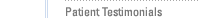 Patient Testimonials