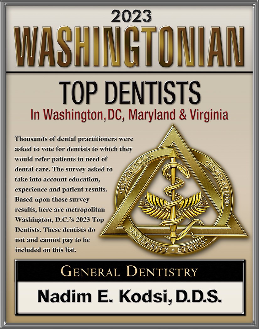 Washingtonian Top Dentist